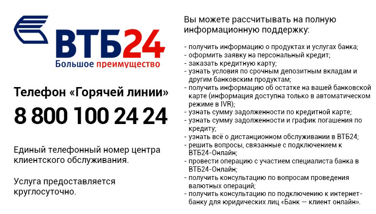 С каких номеров звонит ВТБ 24 должникам - основные вопросы